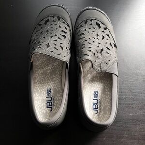 grey jbu memory foam shoes